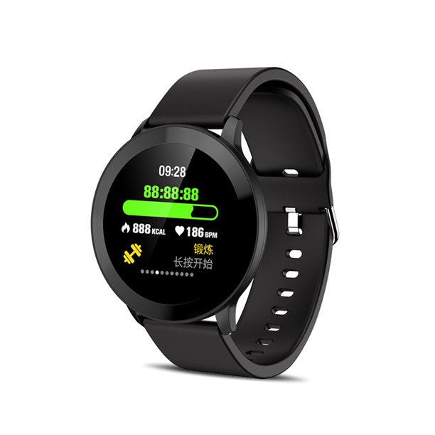 Seitruly Reloj inteligente para hombres y mujeres, frecuencia cardíaca, presión arterial, oxígeno, temperatura corporal, deportiva, acero Teléfono y Comunicación No.02