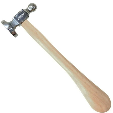 Jewelers Chasing Hammer 1-1/4" (32 mm) Flat Face Jewelry Silversmiths Metalwork