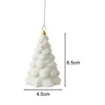 thumbnail image 5 of Dserfhy Mini Christmas Tree Pendant Ceramic Xmas Tree Hanging Ornaments Nostalgic Mini Trees for Holiday Home Decoration, 5 of 8