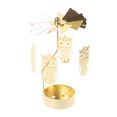 thumbnail image 1 of HLONK Rotating Spinning Carousel Tea Light Candle Holder Home Dinner Wedding Bar Party, 1 of 21