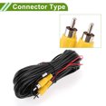 thumbnail image 4 of Unique Bargains Reverse Rear View Parking Camera Video Cable 15m/49.21ft Black RCA 1 Pcs, 4 of 7