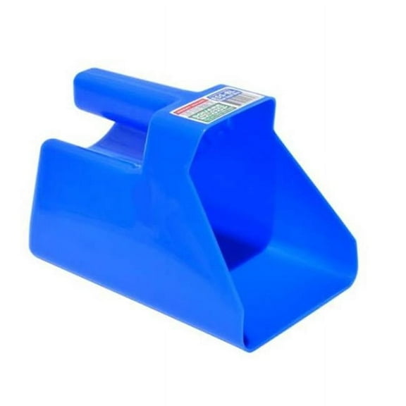 Tuff Stuff Products ESS-BL Enclosed Scoop Square, Blue