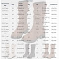 thumbnail image 3 of Kids Girls Buckle Decor Knee High Boots, Ruched Long Shaft Non Slip Low Heel Footwear, Stylish Casual Boots for Fall Winter 13.5 Little Kids, 3 of 7