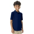 thumbnail image 5 of Classroom School Uniforms Adult Short Sleeve Interlock Polo CR891, 5 of 7