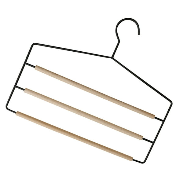 3 Tier Multi Layer Pants Hanger Space Saving Trouser Organizer 2pcs