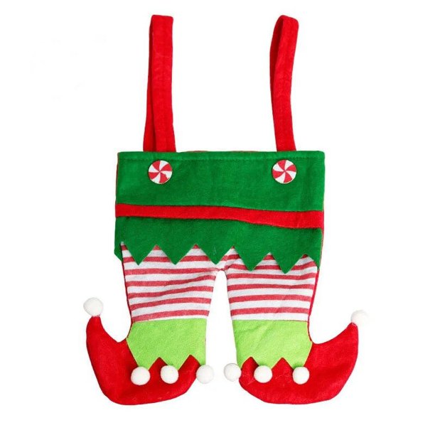 Soporte de regalo de Navidad, bolso de mano de Papá Noel, muñeco de nieve, oso de alce, paquete de dulces de Navidad, bolsa de tela, decoración de Feliz Navidad, Feliz Año Nuevo