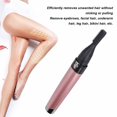 thumbnail image 3 of 1Set Electric Eyebrow Trimmer,Portable Facial Hair Remover Trimmer ,Painless Shaver Kit for Women Men Lips Armpit Leg Body,Battery Operated, 3 of 7