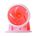 thumbnail image 1 of Rueda de Hámster Silenciosa Jinwen Juguete de Ejercicio para Mascotas Pequeñas Rosado, 1 of 8