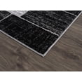 thumbnail image 4 of Lbaiet SL973C23 Black Verena Geometric 2 x 3 ft. Scatter Rectangle Area Rug, Black & Gray, 4 of 7