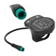 thumbnail image 2 of 2X KT-900S E-Bike Medidor de Pantalla LED Conector una Prueba de Agua Pantalla Tabla de CóDigos Universal 24V / 36V / 48V Bicicleta Eléctrica Panel de Control Inteligente, 2 of 5
