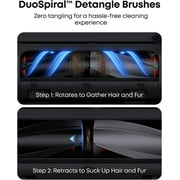 eufy Robot Vacuum Omni E28, HydroJet System , Portable Deep Cleaner, Turbo Suction, DuoSpiral™ Detangle Brushes, CornerRover™ Arm