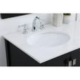 thumbnail image 5 of Elegant Decor Irene 32" Solid Wood and Stone Single Bathroom Vanity in Black, 5 of 8