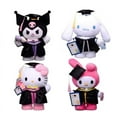 thumbnail image 4 of Kuromi Graduation Large Plush Doll 13" (30cm) Graduation Plush Gift Graduation Decoration, 4 of 4