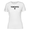 thumbnail image 2 of Women's Levelwear White Toronto Maple Leafs Maddox City Capsule T-Shirt, 2 of 3