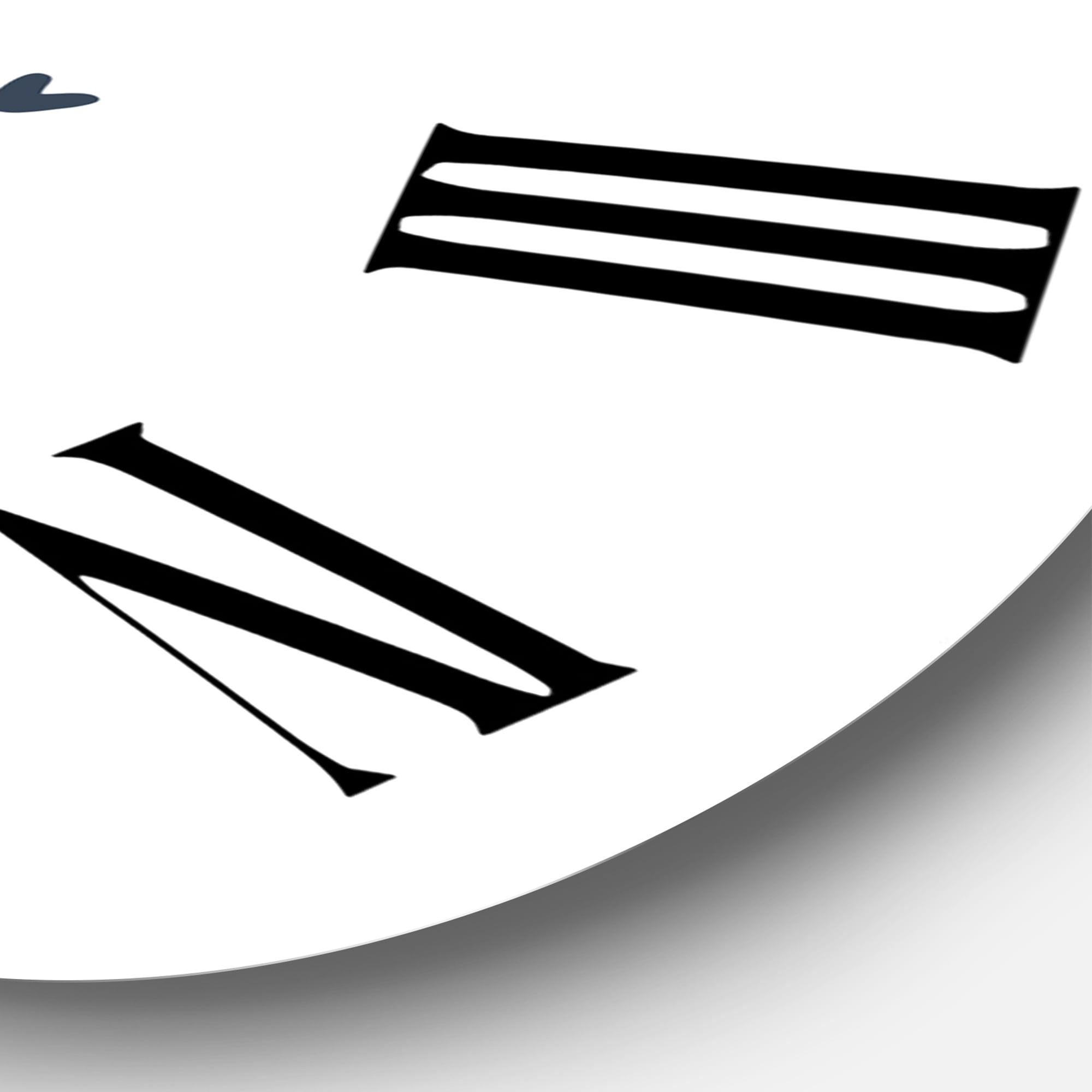 Designart 1 in Quartz Modern/Contemporary Wall Clock