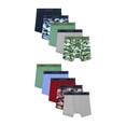 thumbnail image 7 of Hanes Boys Boxer Briefs Underwear Pack, 10-Pack, Moisture-Wicking Boxer Briefs for Boys, 7 of 7