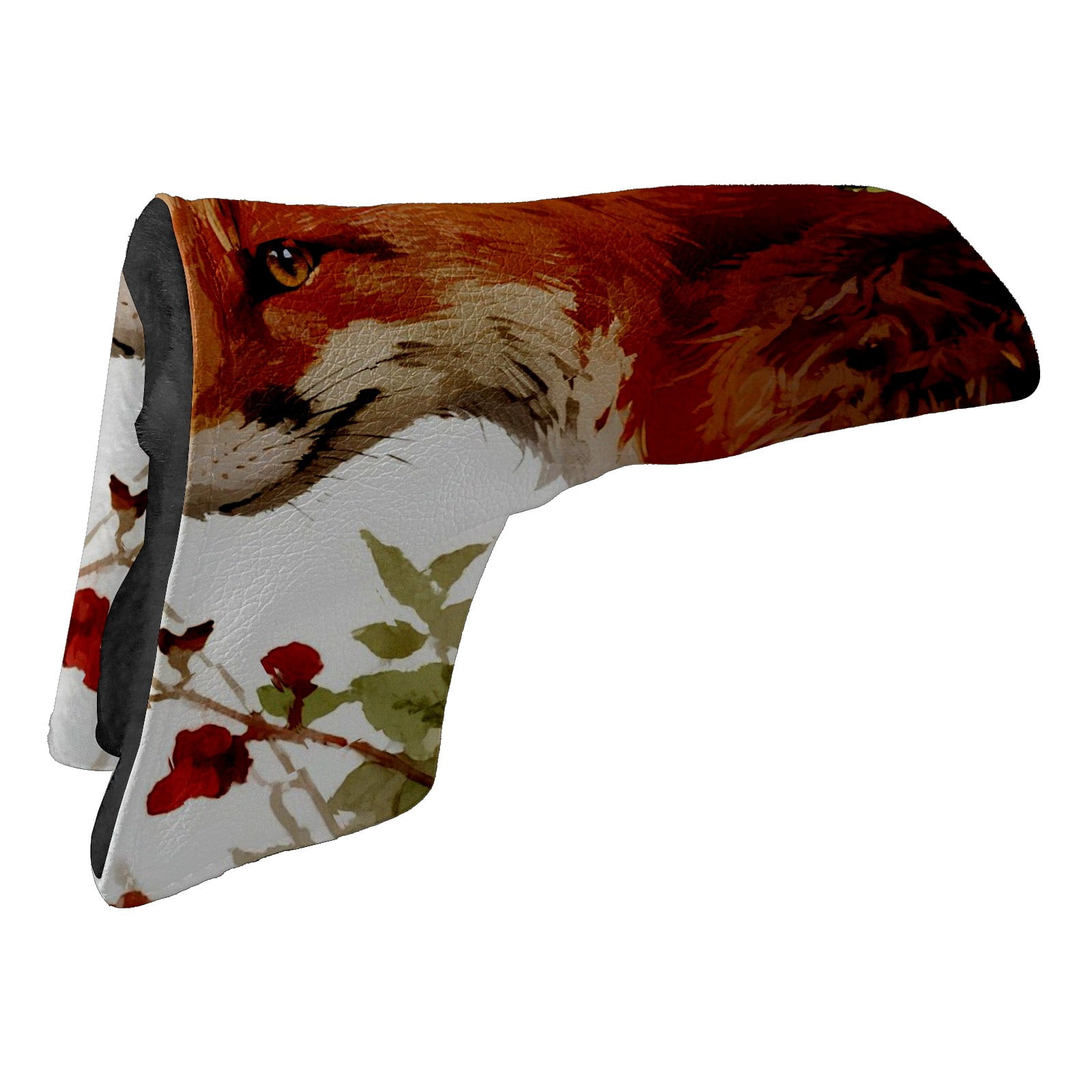 Golf Club Head Cover | Leather Golf Club Putte Headcover , Waterproof Golf Club Head Cover Set Driver Headcovers for Golf Clubs Men Women Fox