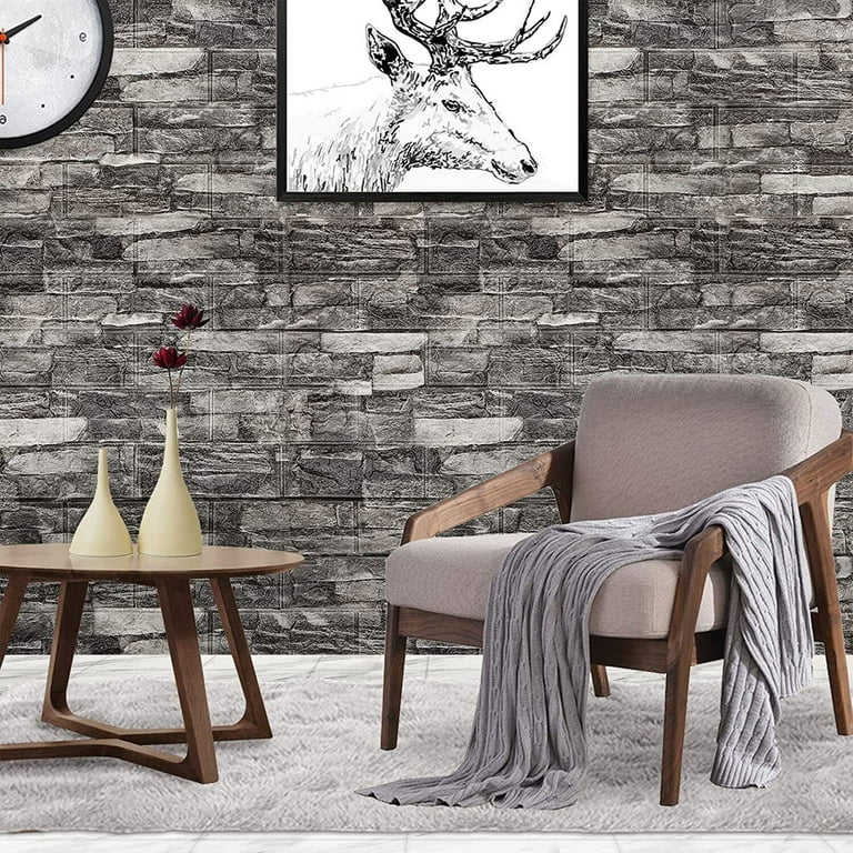 3D Foam Wall Panels Grey Color Peel And Stick Brick Wallpaper Self Adhesive  Removable For TV Walls, Background Wall Decor From Goodcomfortable, $0.71