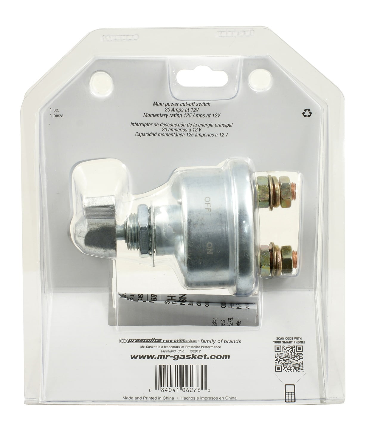Mr. Gasket 6276 Battery Cut-Off Switch