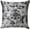 Black and White, variant on Ethnic Bohemian Pillow Covers 18X18 Inch - Vintage Persian Carpet-Inspired Design, Decorative Cushion Case for Home Decor, Perfect for Living Room and Bedroom