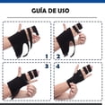 thumbnail image 5 of (Black - Right Hand) Aluminum Wrist Splint Adjustable Wrist Support Hand Stabilizer 3 or 4 Finger Immobilizer for Arthritis, Sprains and Broken Fingers, 5 of 5