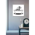 thumbnail image 3 of Epic Art 'Bear in Tub' by Rachel Nieman, Acrylic Glass Wall Art, 24"x24", 3 of 5