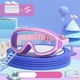 thumbnail image 1 of Gafas de natación para niños, gorros de natación, gafas de natación para niños y niñas, impermeables y de alta definición, gafas de buceo con montura grande, equipo, 1 of 5