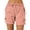 Pink, variant on Womens Shorts High Waist Casual Hiking Outdoor Relaxed Fit Summer Shorts with Pockets Pink S-2XL
