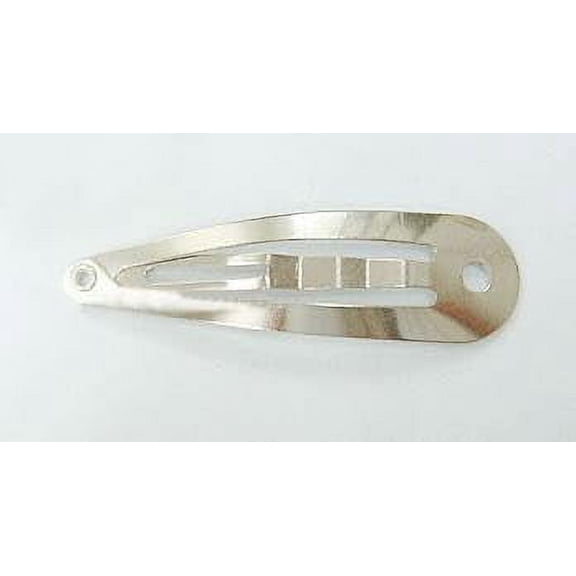 100 Pcs Iron Snap Hair Clip Findings Metal Snap Hair Clips for Women Hair Making Salon Supplies Hair Accessories Baking Paint Metal Snap Hair Clips Non Slip Hair Barrettes Hair Accessories