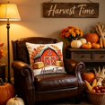 thumbnail image 2 of Fall Pillow Covers for Halloween Fall Decorations Waterproof Sofa Couch Pillow Covers, Square Summer Pillow Covers 18x18 for Farmhouse, Thanksgiving Fall Pumpkin Decorative Throw Pillow Covers, 2 of 6