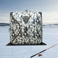 thumbnail image 4 of 57*57*65" 1-2 People Ice Fishing Tent 210d Oxford Cloth Playdates D-Shaped Door, 4 of 21