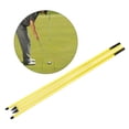 thumbnail image 2 of Wchiuoe Foldable Golf Practice Stick,Golf Practice Stick,Epoxy Fiberglass Rod Yellow Two Sections Golf Direction Indicator Stick Training Assist Foldable Correct Practice Pole, 2 of 8