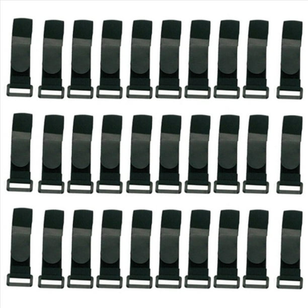 30 Piezas Correas para Portabicicletas Correas Estabilizadoras de Portabicicletas para Transporte de Bicicletas Fijación de Las Correas de Las Bandas de Cinta Sujeción,30cm