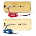 thumbnail image 3 of Wilkinson Low Gauss Iconic Sound Ceramic P90 Soapbar Single Coil Pickups Set for SG/LP Electric Guitar Full Set Cream, 3 of 11