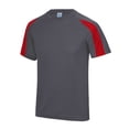 thumbnail image 1 of Just Cool T-Shirt de Sport Contrasté pour Hommes, 1 of 3