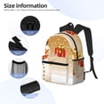 thumbnail image 3 of Easygdp Christmas Snowman Gift Mochila Casual para Portátil, Mochila para Escuela, Viajes, Negocios, 3 of 6