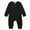 Black 0626, variant on 4-8 Months Infant Baby Boys Girls Ribbed Solid Rompers,Henley Button Design Long Sleeve Baby Jumpsuit,Soft Warm Fall Winter Unisex Onesie for Newborn Infant Boys Girls 3 6 9 12 18 Months,AG