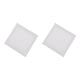 thumbnail image 2 of Cateissary White Blank Canvas Board Wooden Frame Painting Acrylic Oil For 2piezas 20x20x1.6 cm, 2 of 6