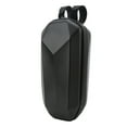 thumbnail image 4 of Bolsa para manillar de scooter de cuero sintético resistente al agua con carcasa dura de 4L para bicicleta plegable, 4 of 12