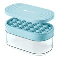 thumbnail image 6 of Hvmvliv Ice Molds 24-Compartments Round-Shape Food-Grade Ice Cubes Trays with Lid and Bin Household Food Grade Silicone Ice Tray Come with Ice Shovel White, 6 of 6