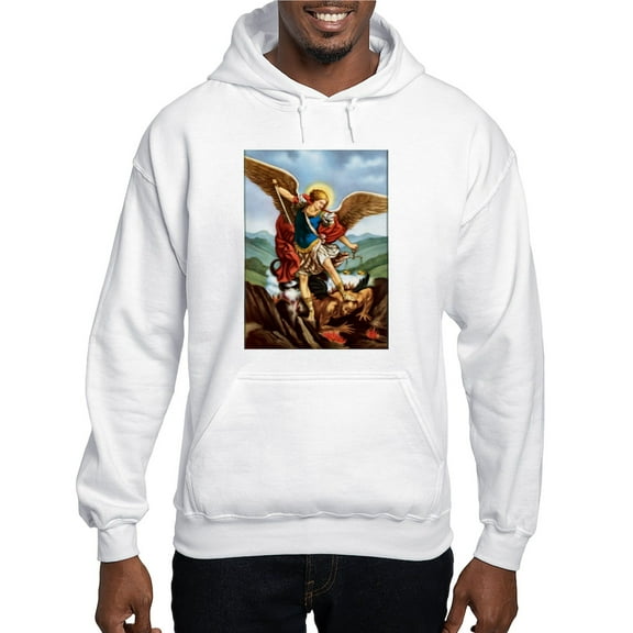 CafePress - Saint Michael The Archangel Hooded Sweatshirt - Pullover Hoodie, Hooded Sweatshirt