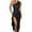 Black, variant on Kaemgyyd Women One-Shoulder Sequin Dress Sparkly Glitter Sleeveless Party Dress Cocktail Wedding Midi Dresses with Slit