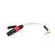 thumbnail image 2 of Mini Esté de 3,5 Cable de Divisor en Y XLR + 3,5 Mm oro, 2 of 9