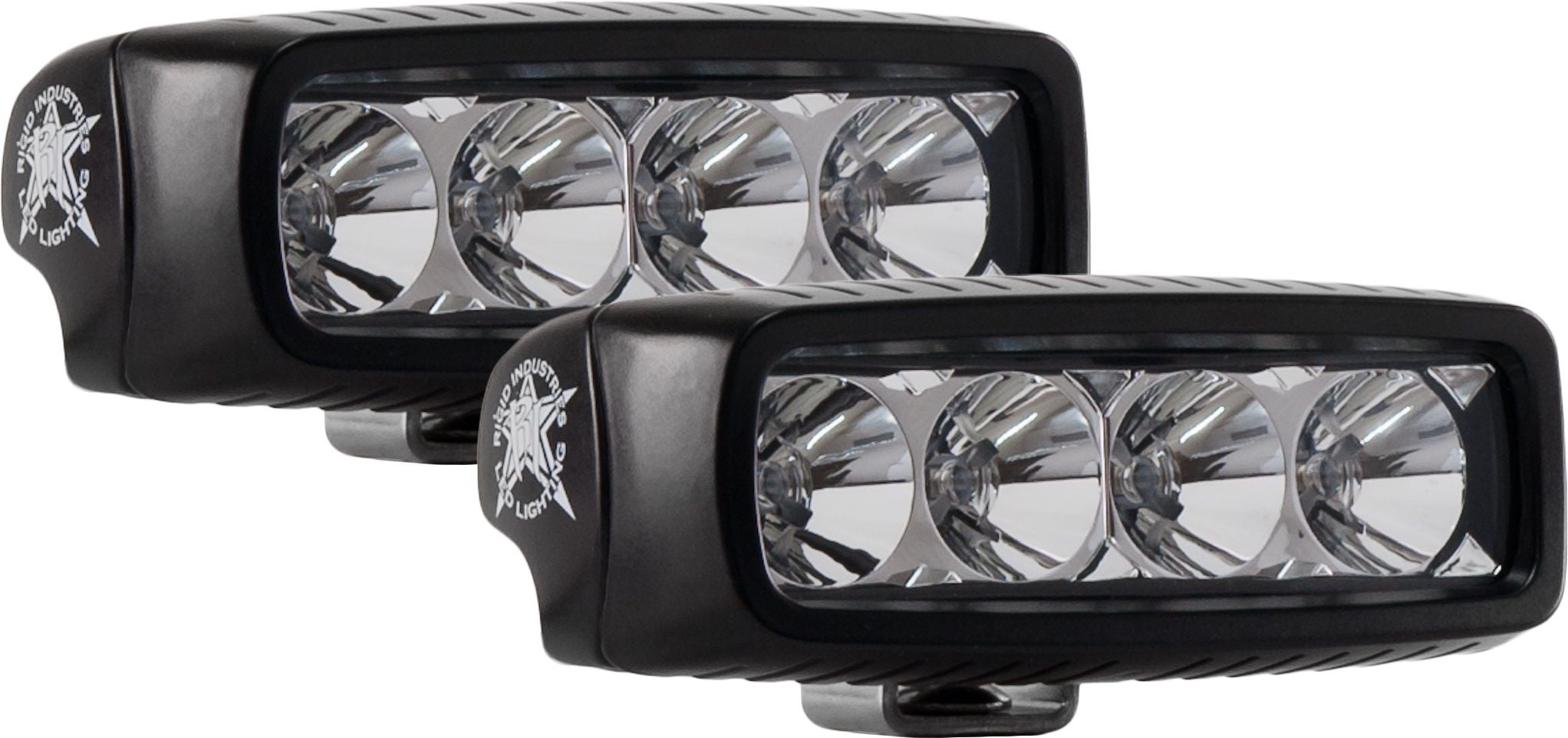 Rigid Industries 90511 SR-Q Series LED White Flood Light Set of 2