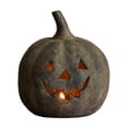 thumbnail image 3 of Halloween Decorations Pumpkin Candle Holder Lantern Vintage Autumn Farmhouse Table Decoration for Fall Home Indoor Outdoor Front Porch Mantel, 3 of 8