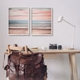 thumbnail image 3 of Stupell Industries Pink Coastal Sunset Landscape Photography White Framed Art Print Wall Art, 16 x 20, 3 of 10