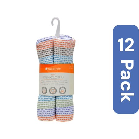 Full Circle Home Dish Cloth Tidy 3 Pack (Pack Of 12)