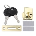 thumbnail image 2 of Premium Gold Glass Door Lock Latch Suitable for Wine Storage Solutions, 2 of 8