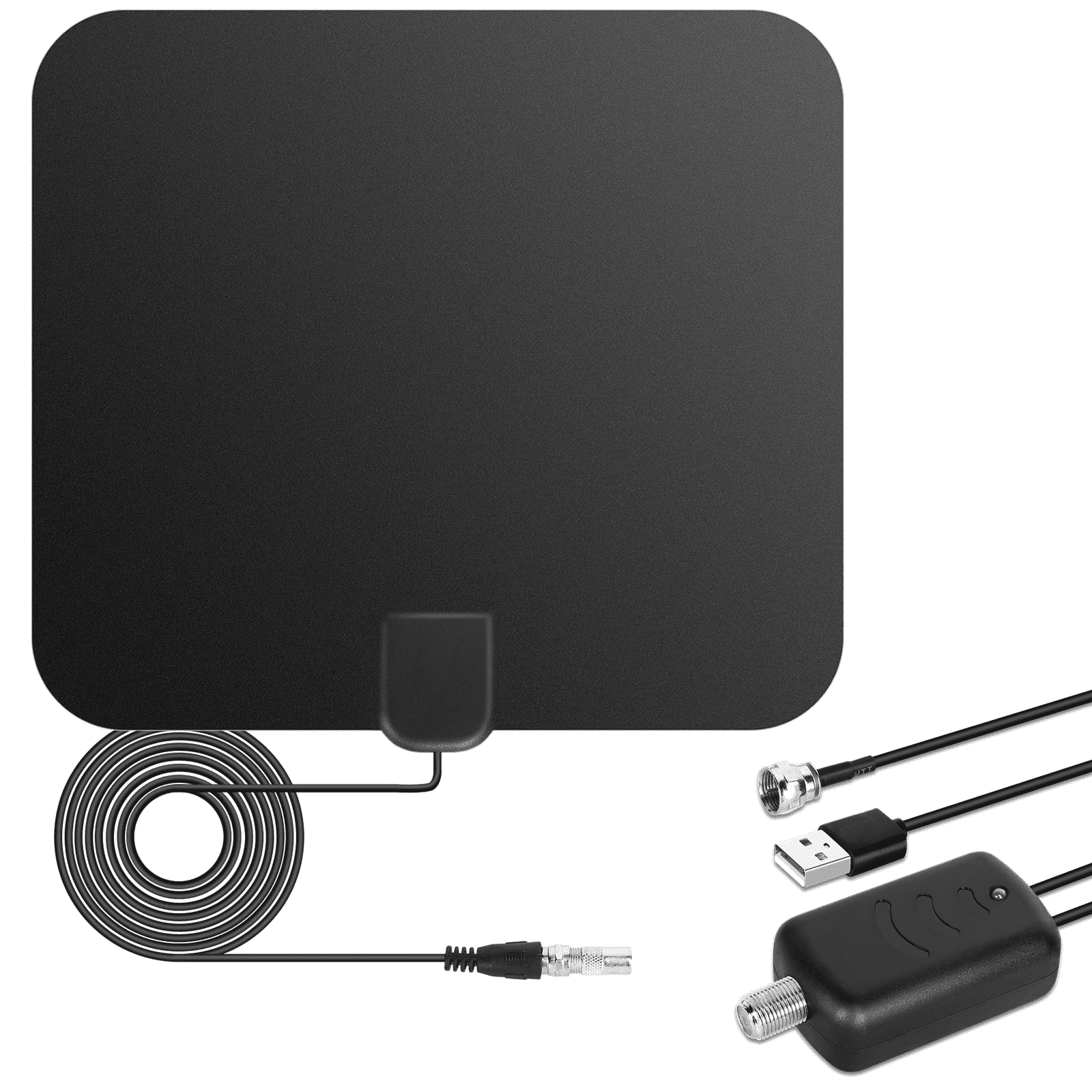 Amplified HD Digital TV Antenna Long 250+ Miles Range Support 1080p