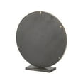 thumbnail image 5 of Tripar 16.5" Gold and Clear Brushed Round Tabletop Vanity Mirror, 5 of 5